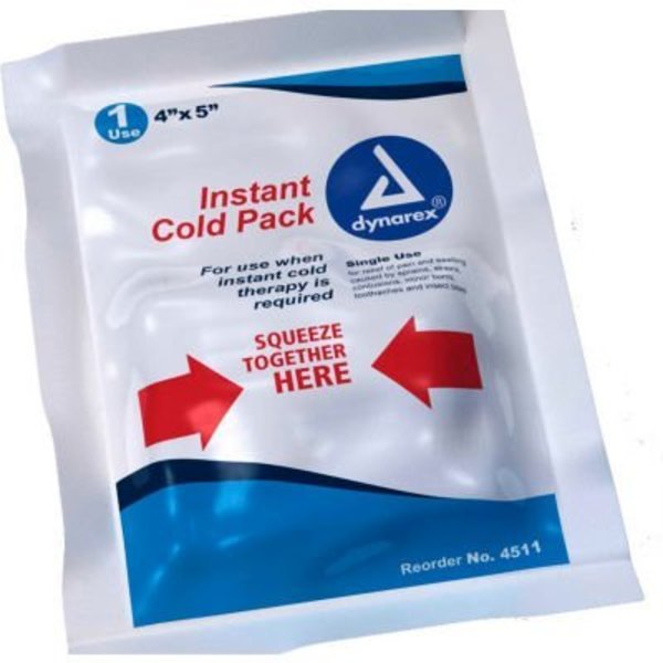 Think Safe First Voice Instant Cold Compress, 4in x 5in IP01a